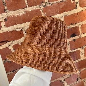 Janessa Leone Felix Hat in Chesnut